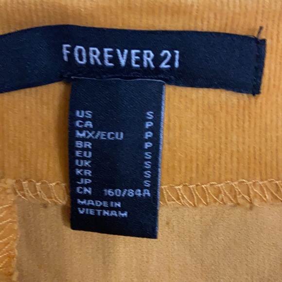 Forever 21 Mustard Yellow Woman’s small dress. - Picture 4 of 4